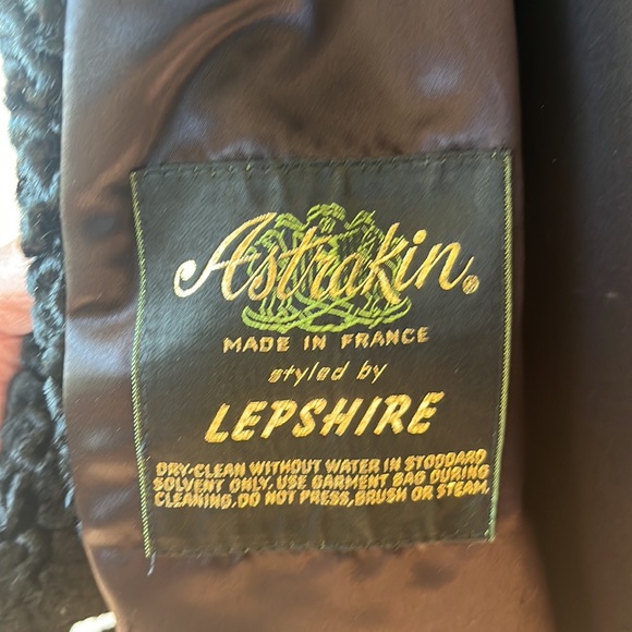 Astrakin Vintage Persian Lamb Swing Coat. PreLoved - Picture 7 of 8